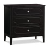 M11423E,DaVinci,Chloe Regency 3-Drawer Dresser in Ebony