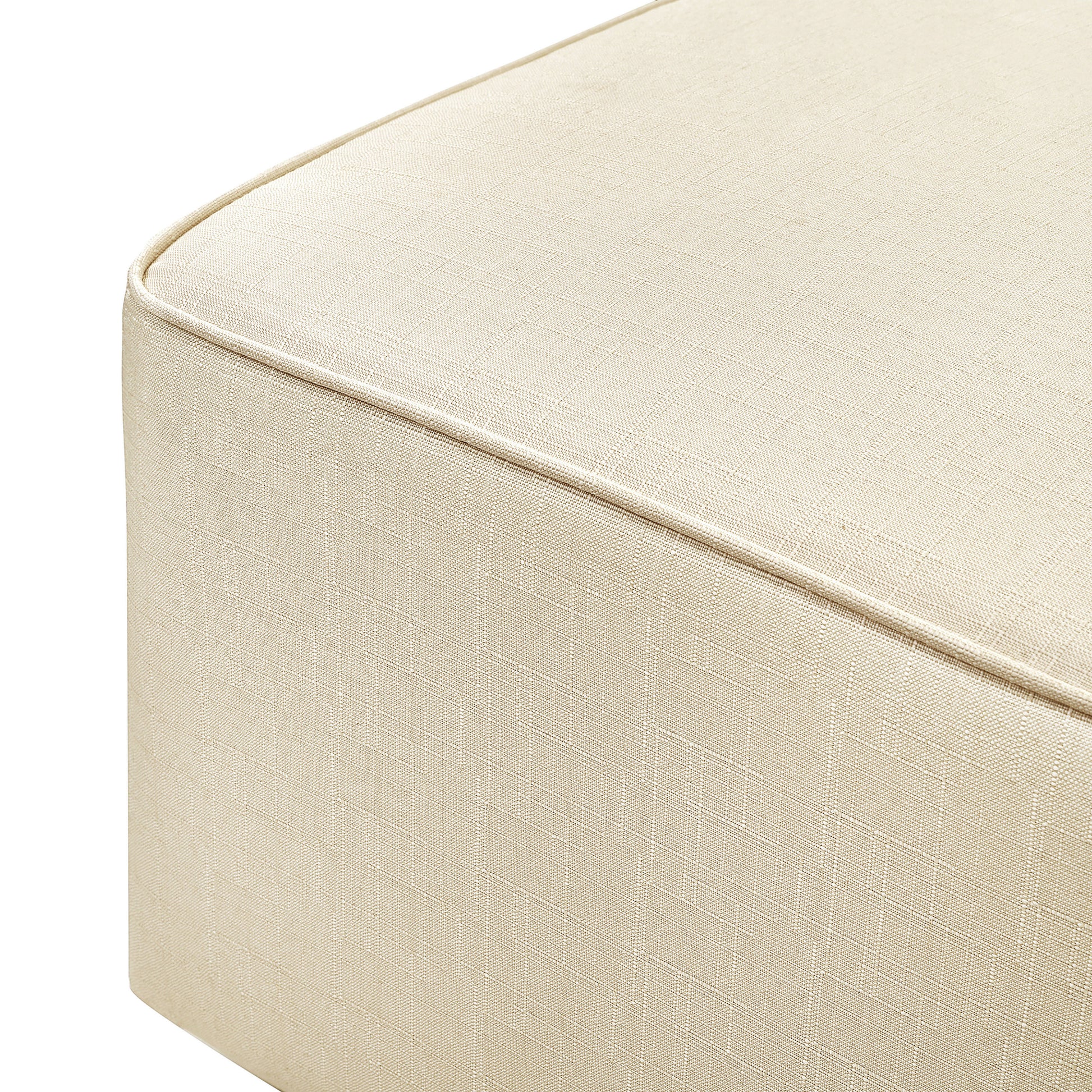 M13985NO,DaVinci,Davinci Universal Gliding Ottoman in Natural Oat