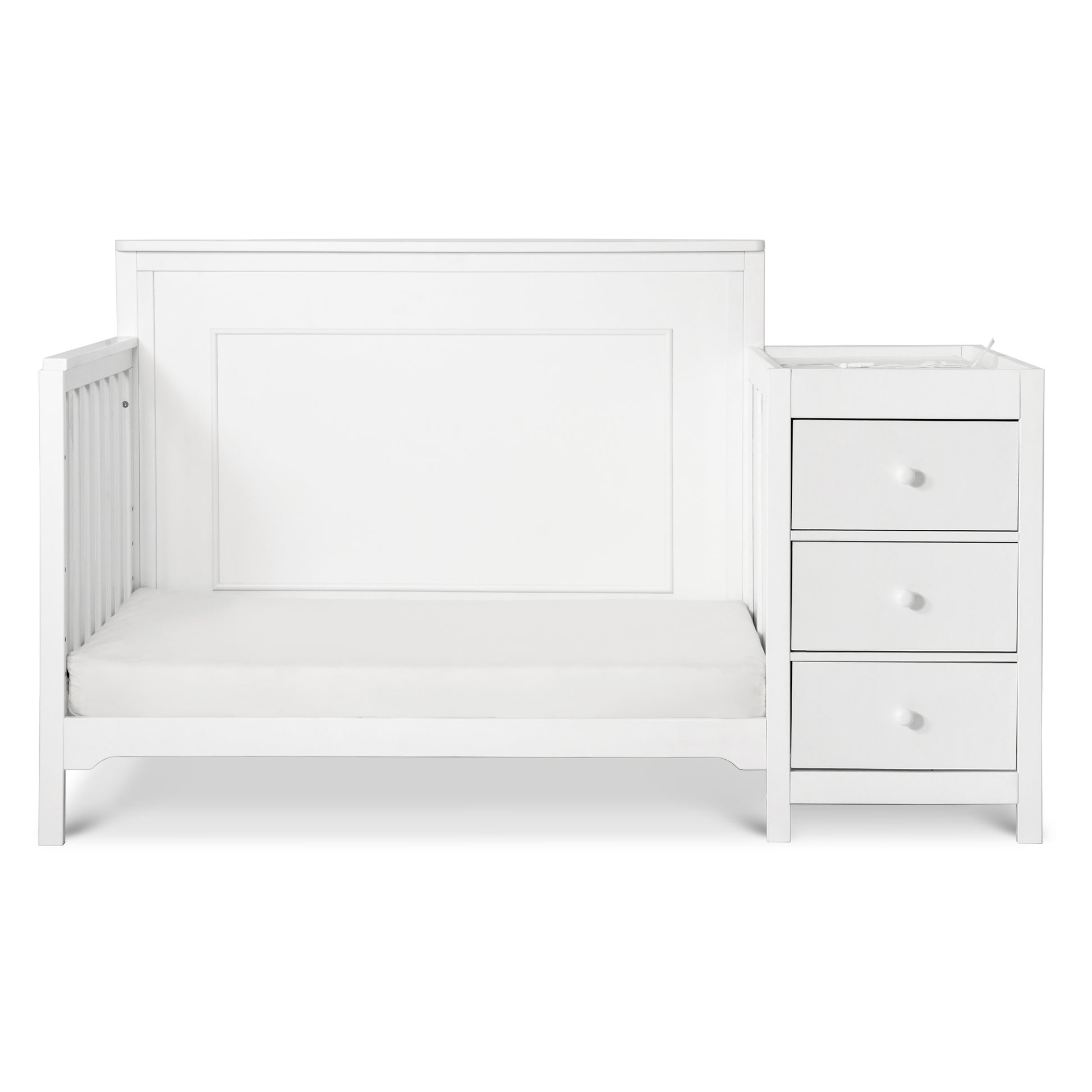 F14991W,Carter's,Dakota 4-in-1 Crib and Changer Combo in White