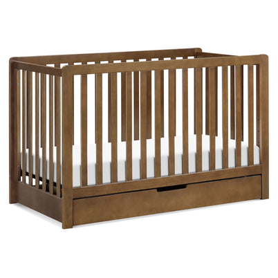 F11951L,Carter's,Colby 4-in-1 Convertible Crib w/ Trundle Drawer in Walnut