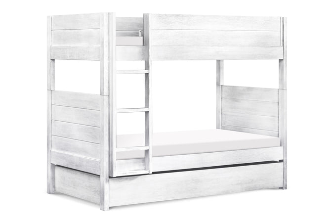 M19173CGW,The MDB Family,Universal Twin Storage Trundle Bed in Cottage White