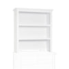 M4309W,DaVinci,Autumn Bookcase / Hutch in White Finish