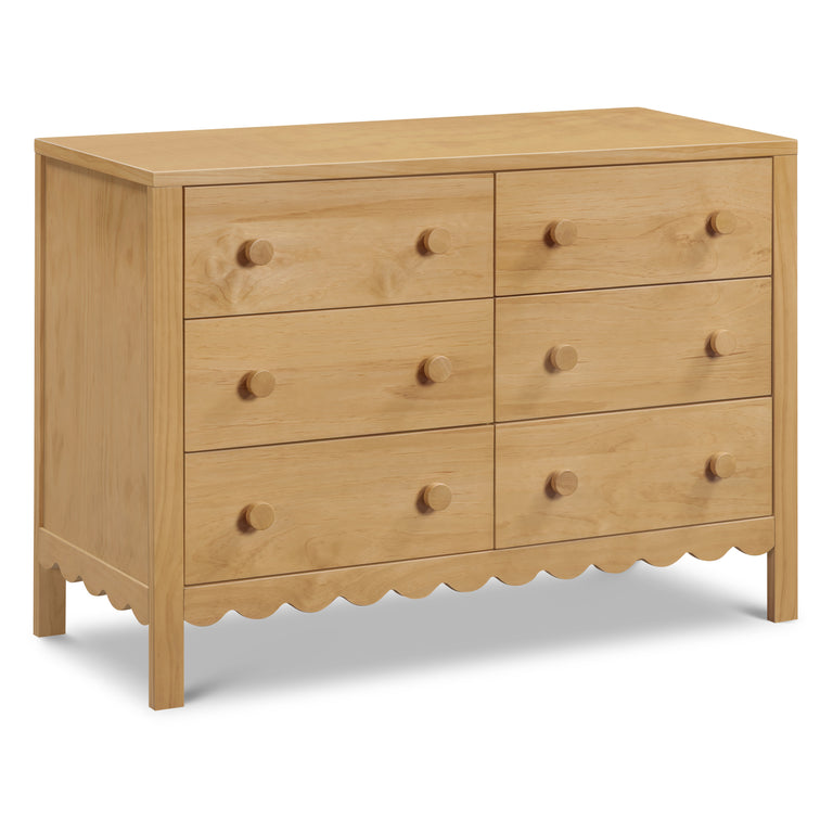 Sammy Scallop 6-Drawer Dresser