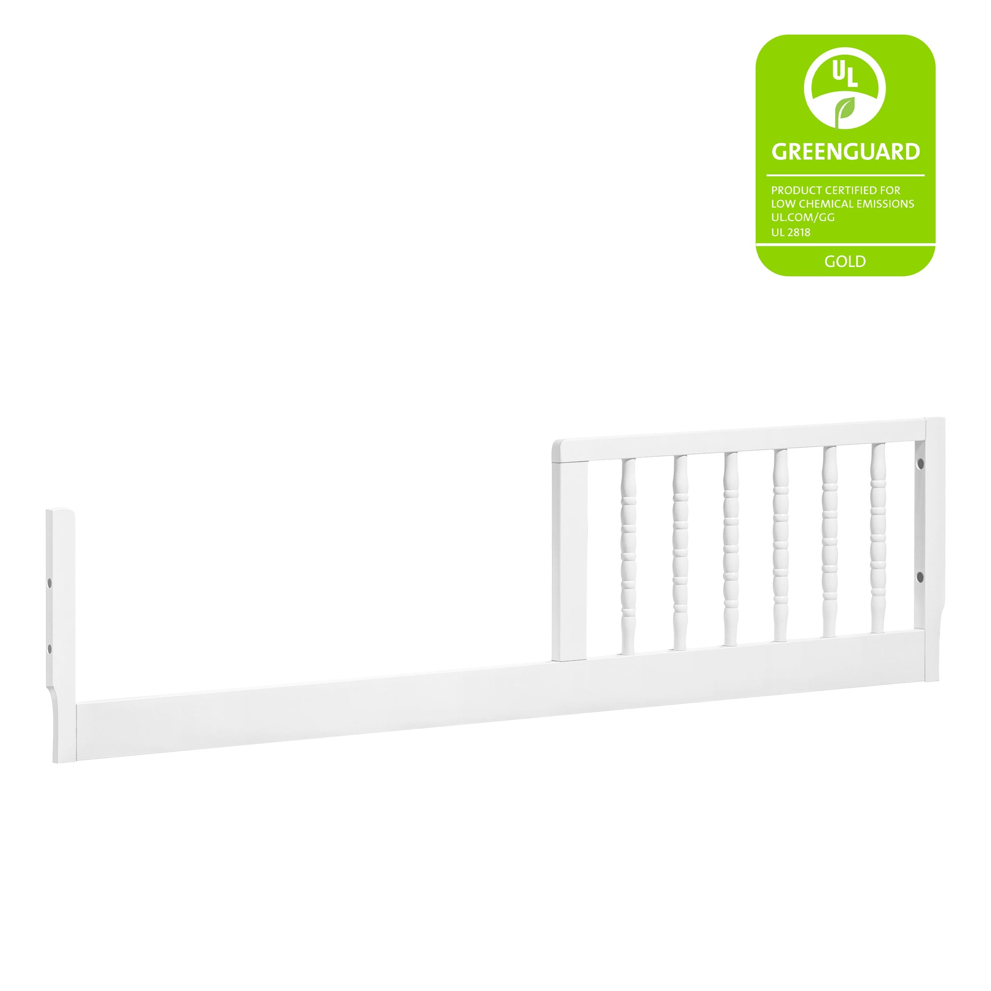 M3199W,DaVinci,Jenny Lind Toddler Bed Conversion Kit in White Finish