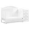 M12891W,DaVinci,Charlie 4-in-1 Convertible Crib & Changer in White