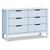 F11926PB,Carter's,Colby 6-Drawer Double Dresser in Powder Blue