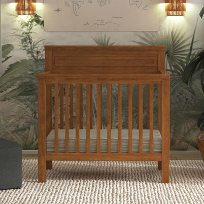 M4398CT,DaVinci,Autumn 4-in-1 Convertible Mini Crib in Chestnut