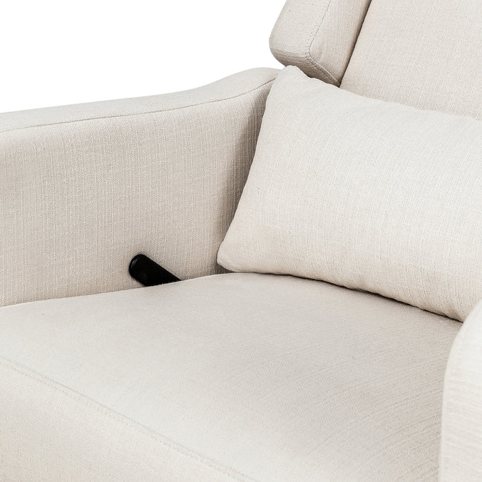 F19587PCM,Carter's,Arlo Recliner and Swivel Glider in Performance Cream Linen