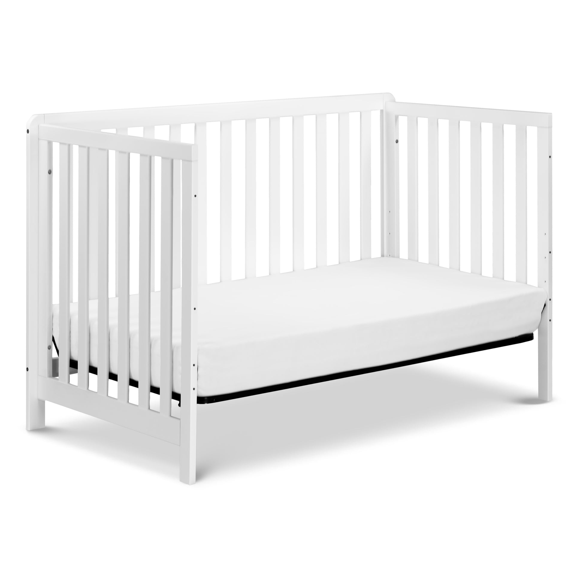 F11901W,Carter's,Colby 4-in-1 Low-profile Convertible Crib in White Finish