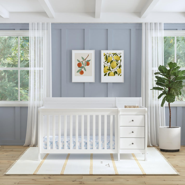 Kalani 4-in-1 Crib and Changer Combo