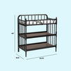 M0302EP,DaVinci,Jenny Lind Changing Table in Ebony Finish