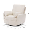 M24587WB,DaVinci,Juno Swivel Glider in Ivory Boucle