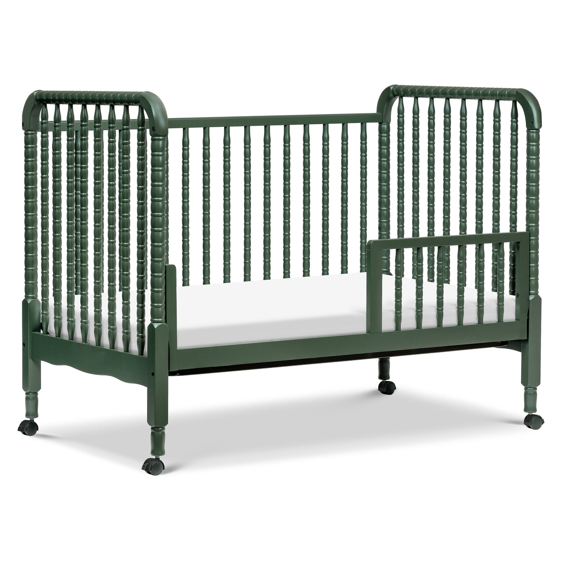 M7391FRGR,DaVinci,Jenny Lind Stationary Crib in Forest Green