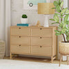 M24926HY,DaVinci,Margot 6-Drawer Dresser in Honey