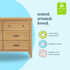 M24726HY,DaVinci,Beau 6-Drawer Dresser in Honey