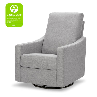 M33887FTG,DaVinci,Jonah Swivel Recliner in Frost Grey