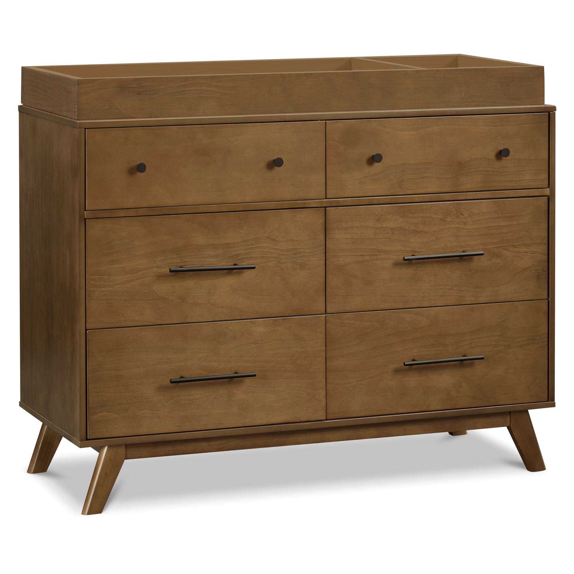 M22526L,DaVinci,Otto 6-Drawer Dresser in Walnut