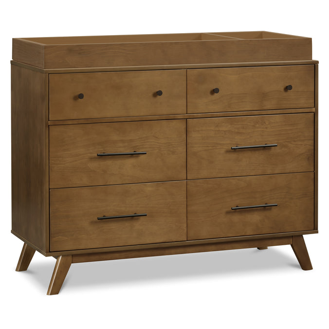 M22526L,DaVinci,Otto 6-Drawer Dresser in Walnut