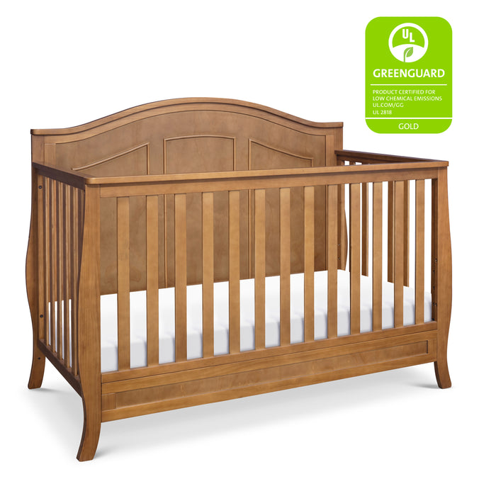 M20101CT,DaVinci,Emmett 4-in-1 Convertible Crib in Chestnut