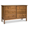 M5966CT,DaVinci,Jayden 6-Drawer Double Wide Dresser In Chestnut