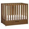 F11981L,Carter's,Colby 4-in-1 Convertible Mini Crib w/ Trundle in Walnut