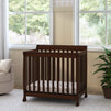 M5598Q,DaVinci,Kalani 4-in-1 Convertible Mini Crib in Espresso Finish