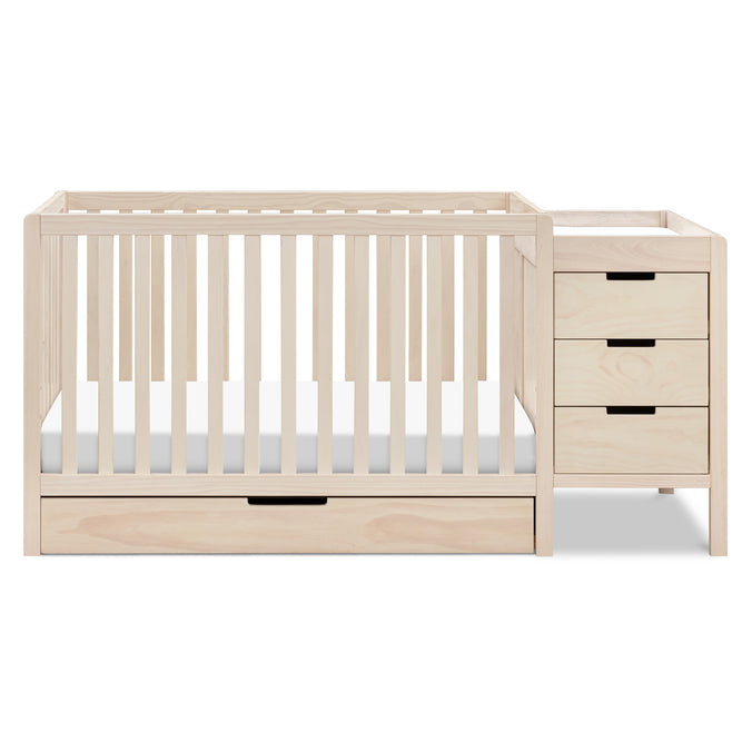 F11991NX,Carter's,Colby 4-in-1 Convertible Crib & Changer Combo in Washed Natural