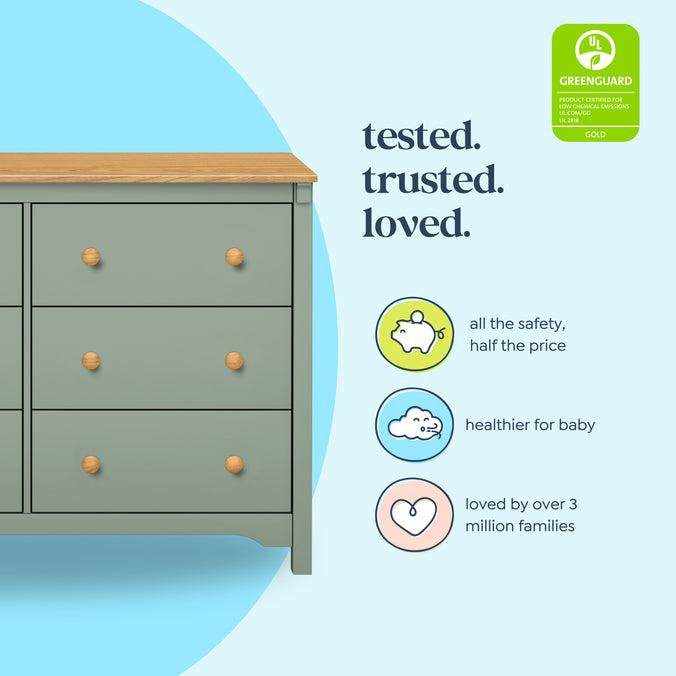 DaVinci Shea 6-Drawer Dresser DaVinci Baby DaVinci Shea 6-Drawer Dresser DaVinci Baby