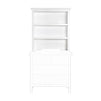 M4309W,DaVinci,Autumn Bookcase / Hutch in White Finish