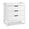 F11923W,Carter's,Colby 3-drawer Dresser in White Finish