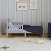 M2990G,DaVinci,Sleigh Toddler Bed in Grey Finish