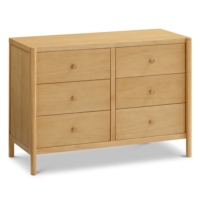 M25126HY,DaVinci,Birdie 6-Drawer Dresser in Honey