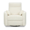 M33787CCC,DaVinci,Atlas Swivel Recliner in Cozy Cream Corduroy