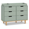 W4926LSHY,DaVinci,Marley 6-Drawer Double Dresser in Light Sage & Honey