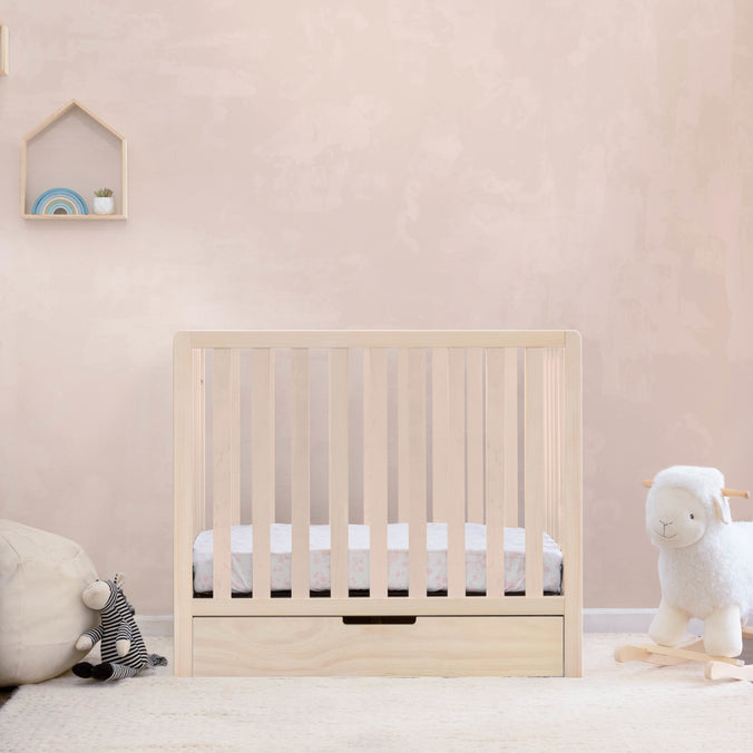 Colby 4-in-1 Convertible Mini Crib w/ Trundle