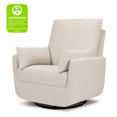 M24587BH,DaVinci,Juno Swivel Glider in Beach