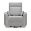 M33787FTG,DaVinci,Atlas Swivel Recliner in Frost Grey