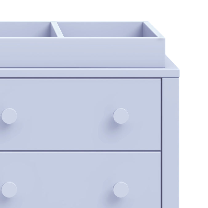 M0619PB,Universal Wide Removable Changing Tray in Powder Blue