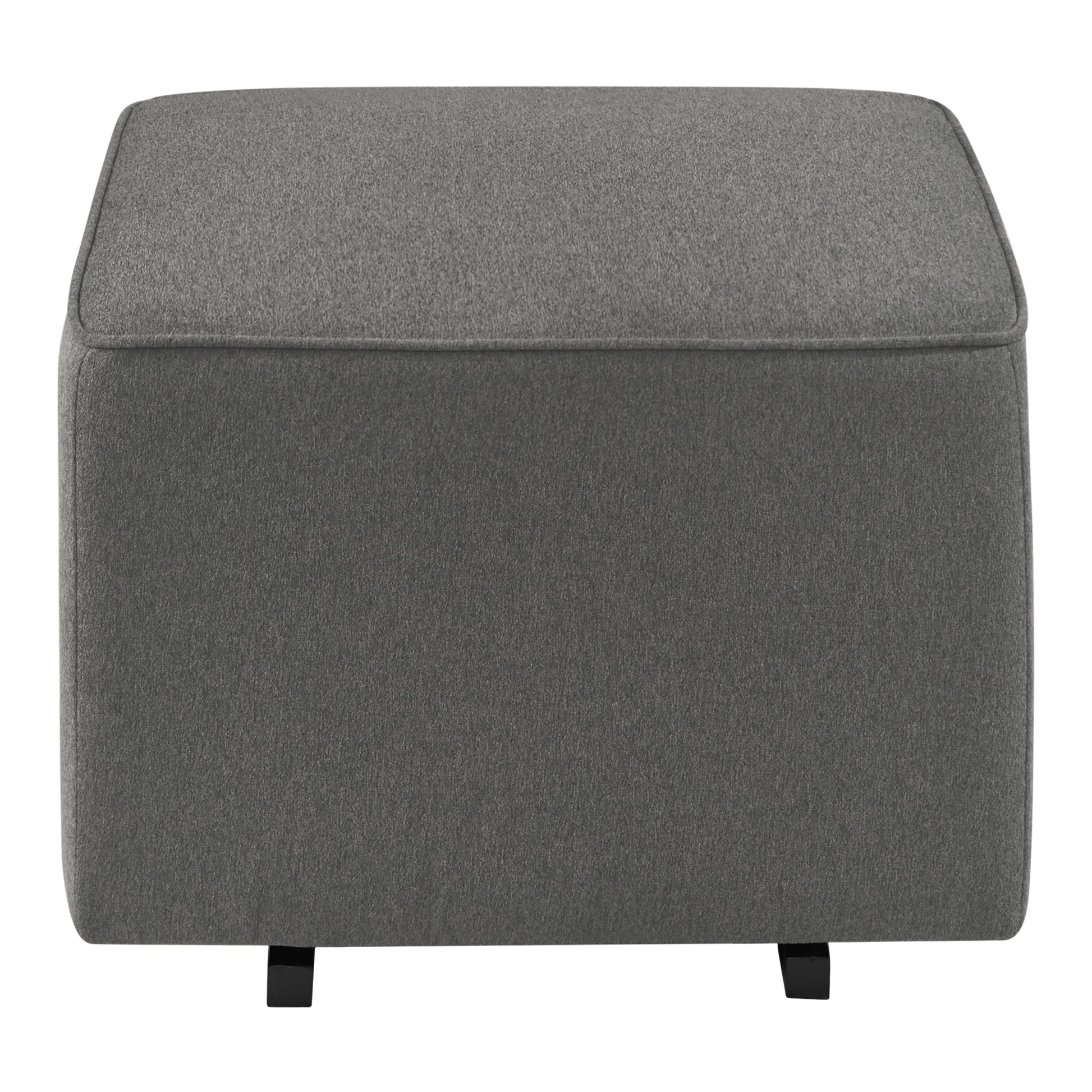 M13985GY,DaVinci,Davinci Universal Gliding Ottoman in Dark Grey Finish