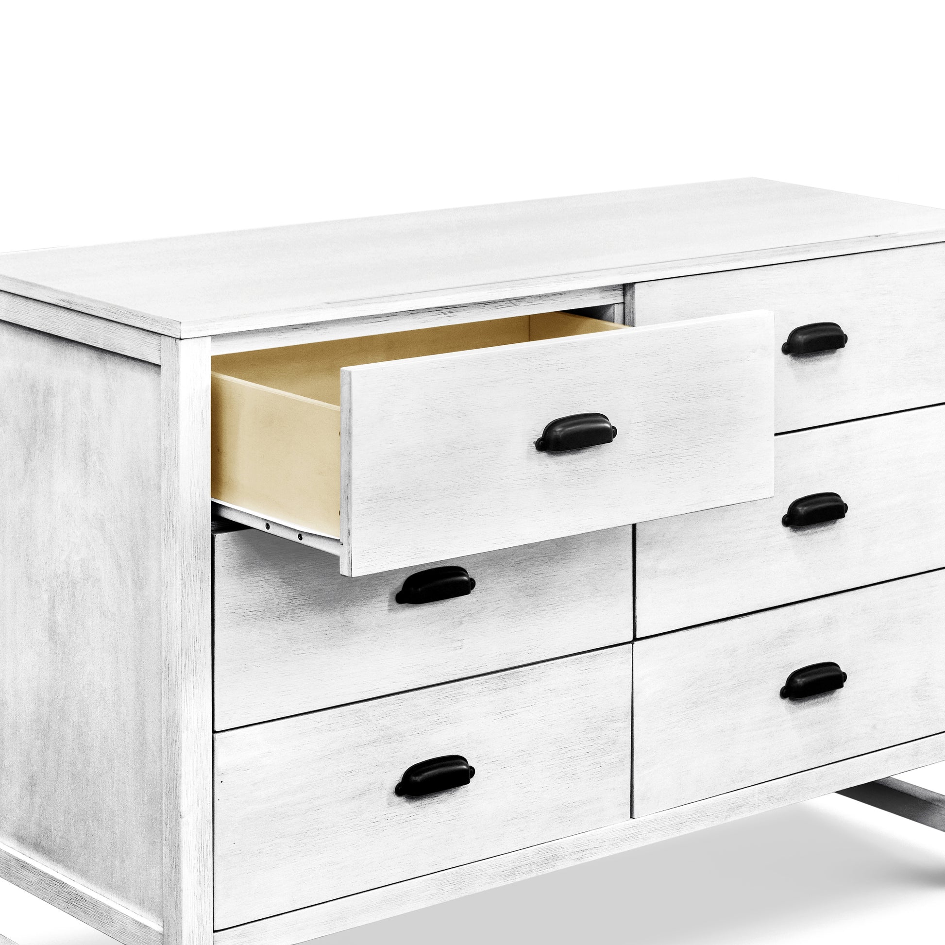 M13516CGW,DaVinci,Fairway 6-Drawer Double Dresser in Cottage White