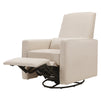 M10887CM,DaVinci,Piper Recliner in Cream Finish w/Cream Piping