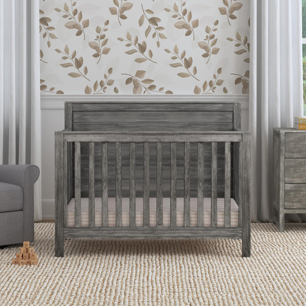 M13541CTG,Fairway 4-in-1 Convertible Crib in Cottage Grey