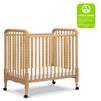 M7398HY,DaVinci,Jenny Lind 3-in-1 Convertible Mini Crib in Honey
