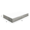 M19173CTG,The MDB Family,Universal Twin Storage Trundle Bed in Cottage Grey