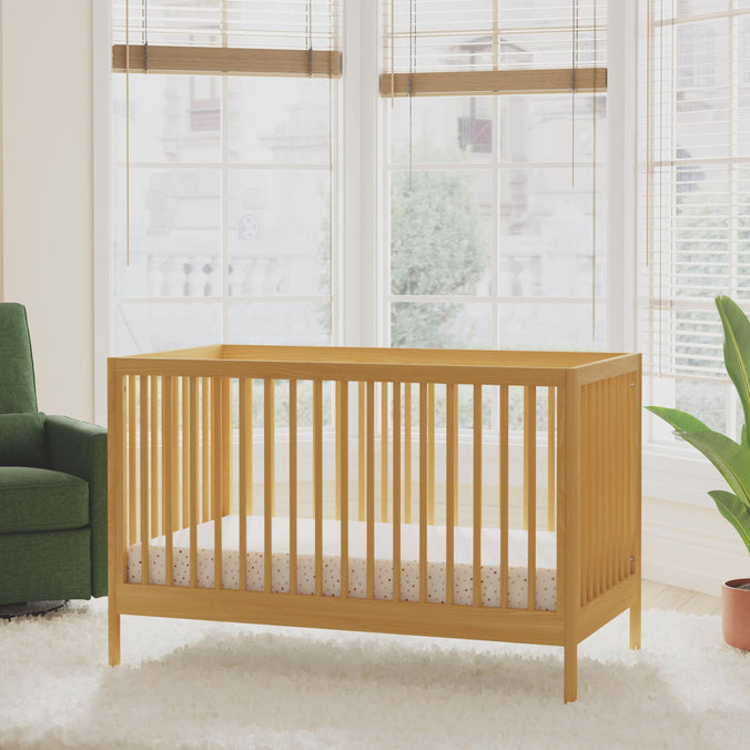 M25101HY,DaVinci,Birdie 3-in-1 Convertible Crib in Honey