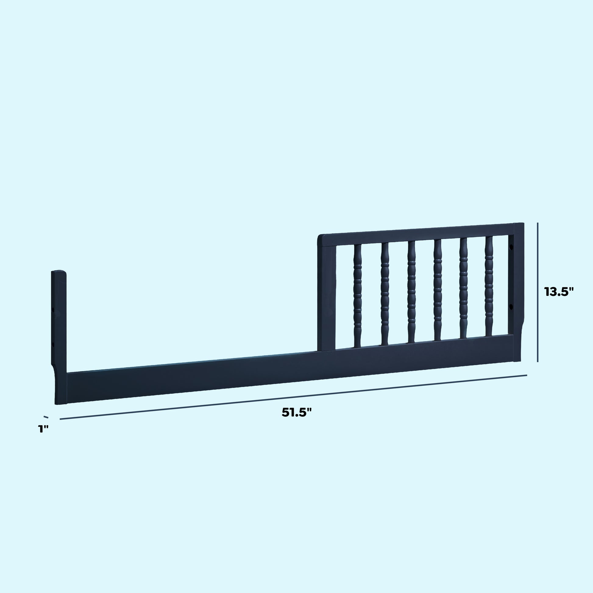 M3199V,DaVinci,Jenny Lind Toddler Bed Conversion Kit in Navy
