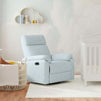 M24388HBL,Suzy Electronic Swivel Recliner in Heathered Blue