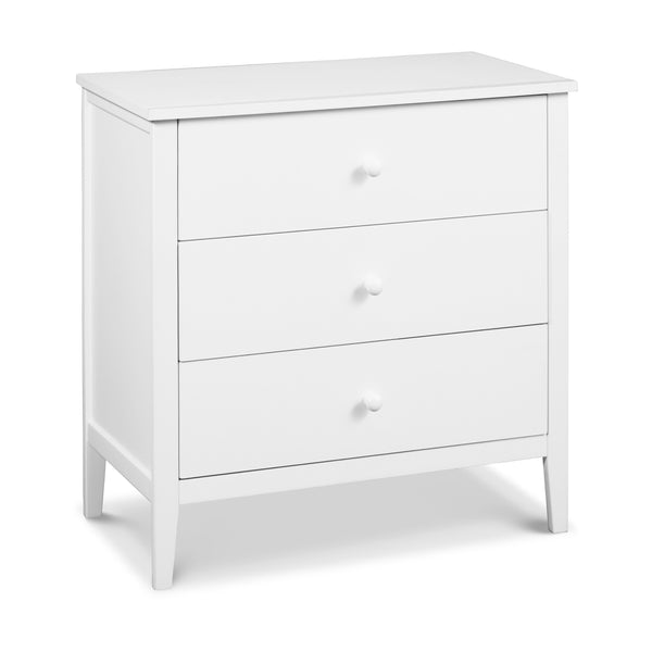 F11523W,Morgan 3-drawer Dresser in White Finish White