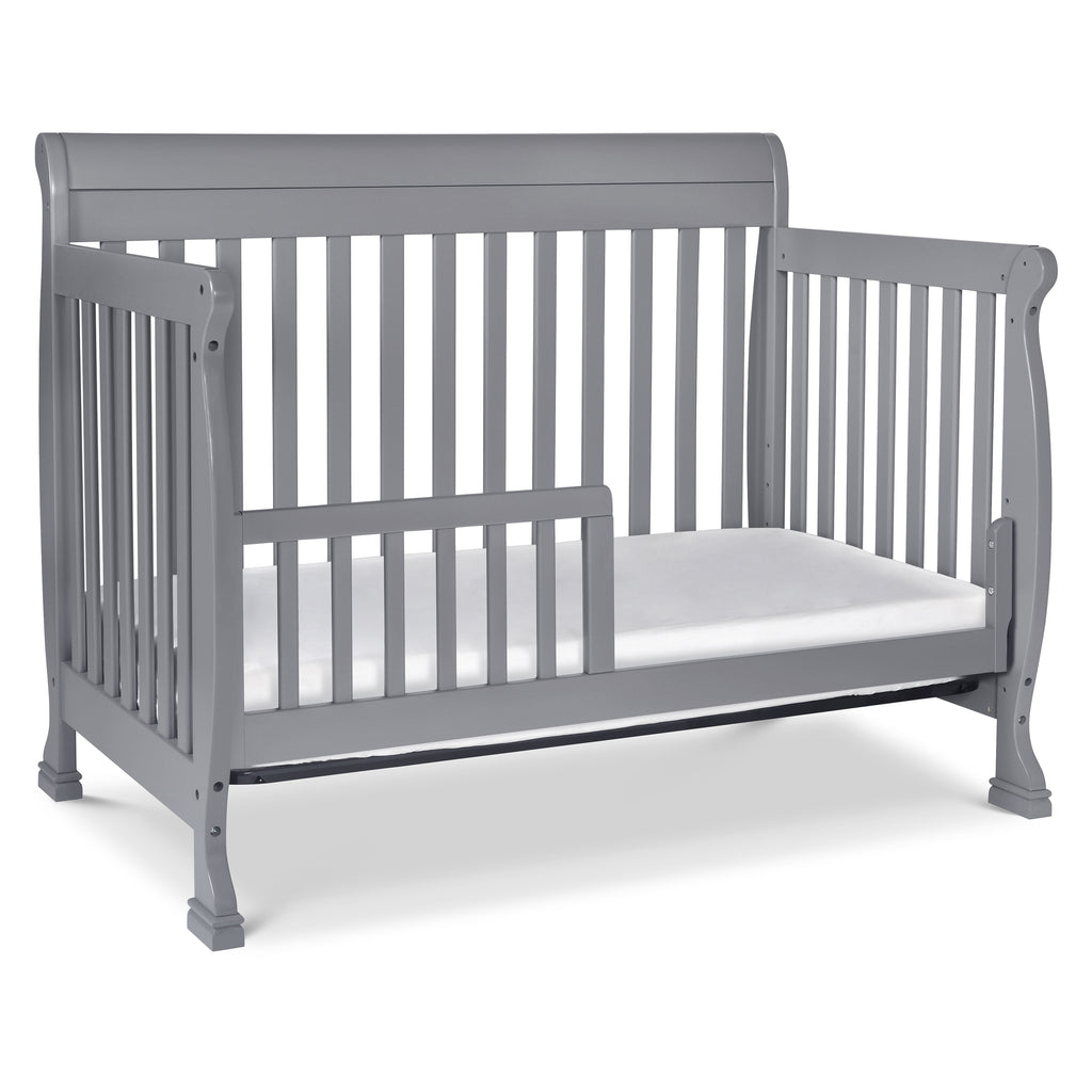 M5501G,Kalani 4-in-1 Convertible Crib in Grey Finish
