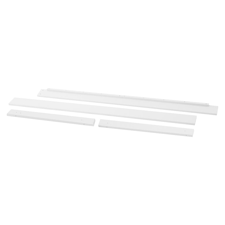 M1999W,The MDB Family,Full Size Bed Conversion Kit for Piedmont Combo in White FInish